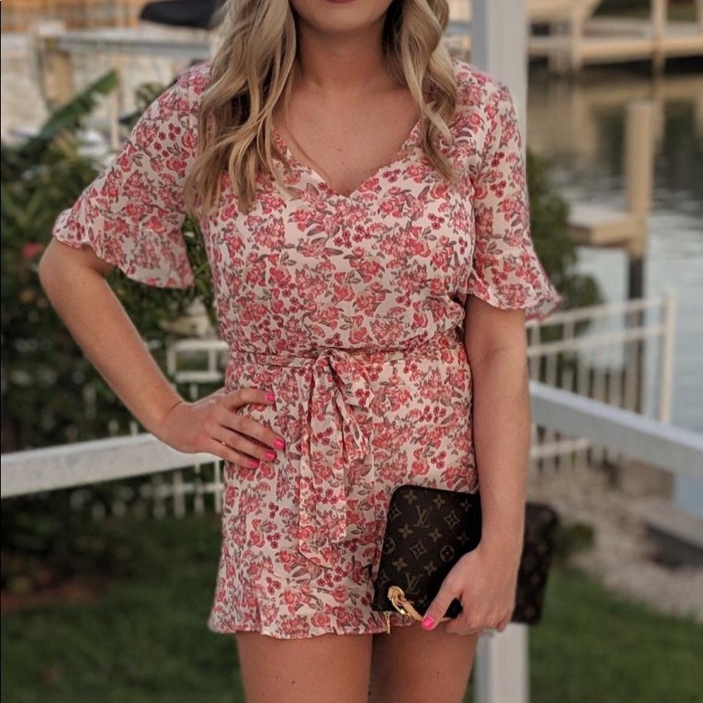 BB Dakota- Revolve Flower Romper